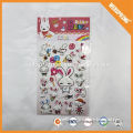 Famous innocuous animal puffy sticker for kids